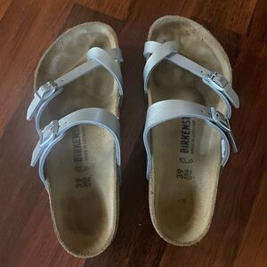 Birkenstock Women's Silver  Sandals